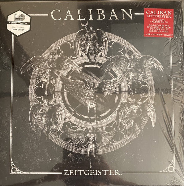 Caliban ‎– Zeitgeister - New LP Record 2021 Century Media Europe Import Olive Green 180 gram Vinyl & CD - Metalcore