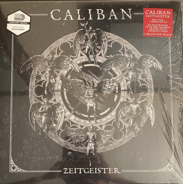 Caliban ‎– Zeitgeister - New LP Record 2021 Century Media Europe Import Olive Green 180 gram Vinyl & CD - Metalcore - Shuga Records
