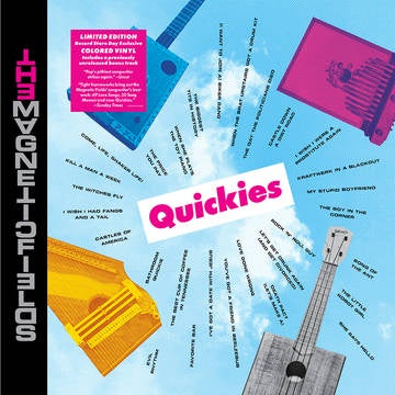 Magnetic Fields - Quickies - New LP Record Store Day Black Friday 2020 Nonesuch Europe Import Magenta  Vinyl & Booklet - Rock / Synth-pop