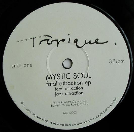 Mystic Soul - Fatal Attraction EP VG+ - 12" Single 1995 Muzique UK - House