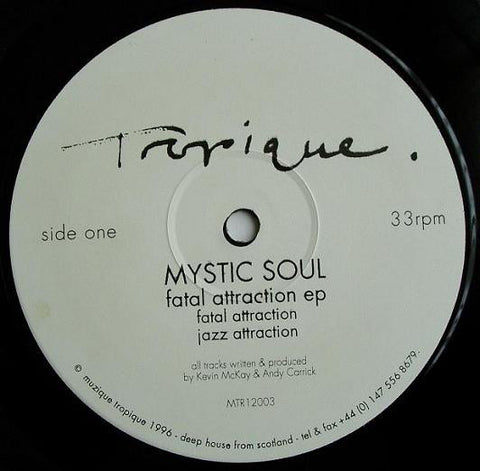 Mystic Soul - Fatal Attraction EP VG+ - 12" Single 1995 Muzique UK - House