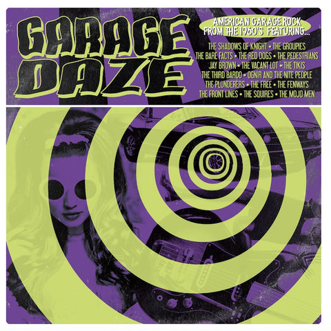 Various – Garage Daze: American Garage Rock from the 1960's - New LP Record Store Day Black Friday 2017 ORG Music Green & Black Swirl Vinyl - Garage Rock