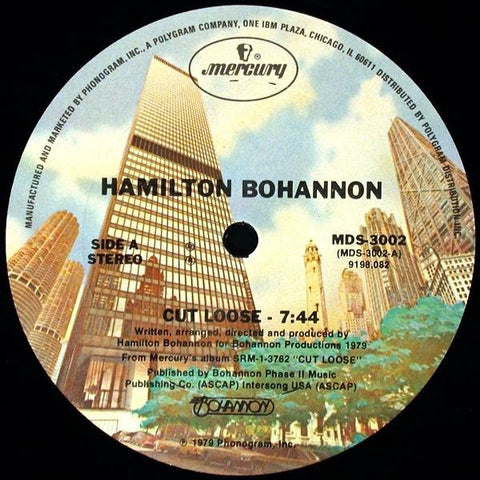 Hamilton Bohannon ‎– Cut Loose VG 12" Single 1979 Mercury USA - Funk / Disco