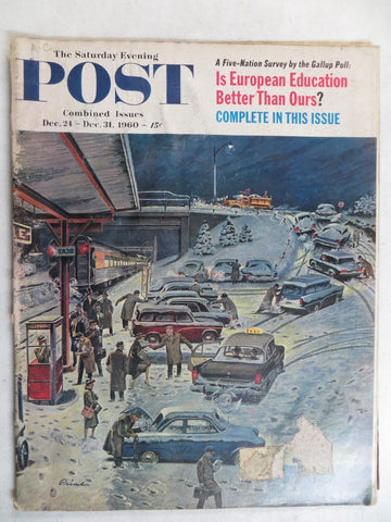 The Saturday Evening Post (December 24-31, 1960 Issue) - Vintage Magazine
