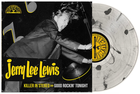 Jerry Lee Lewis – Killer In Stereo - Good Rockin' Tonight - New LP Record 2023 Sun Milky Clear & Black Ice Splatter Vinyl - Rock & Roll