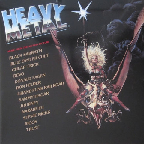 Various ‎– Heavy Metal - Music From The Motion Picture (1981) - New 2 Lp Record 2017 Full Moon Asylum USA Vinyl - 80's Soundtrack