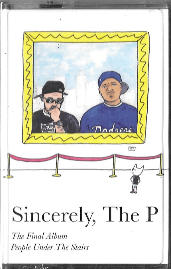 People Under The Stairs ‎– Sincerely, The P - New Cassette Album 2019 Piecelock 70 USA Yellow Tape - Hip Hop