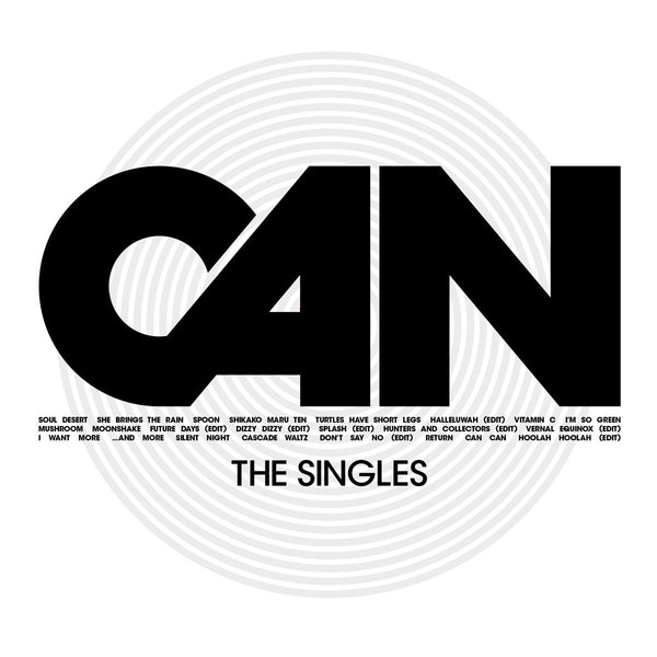 CAN - The Singles - New 3 LP Record 2017 Spoon Mute Vinyl &  Download - Psychedelic Rock / Krautrock / Avantgarde - Shuga Records