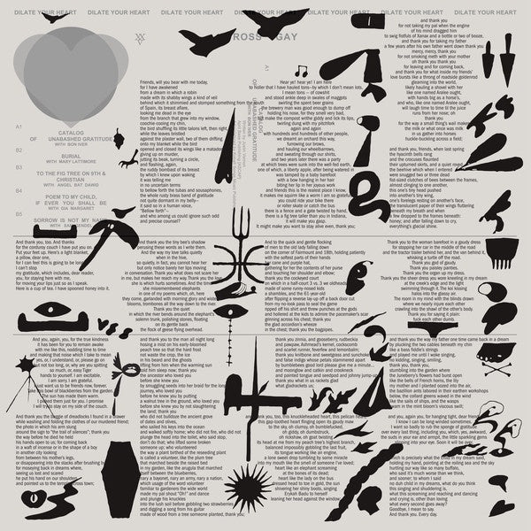 Ross Gay ‎– Dilate Your Heart - New LP Record 2021 Jagjaguwar USA Opaque green Vinyl - Spoken Word - Shuga Records