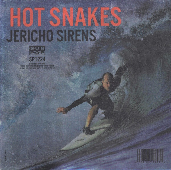 Hot Snakes ‎– Jericho Sirens - New Lp Record 2018 USA Sup Pop Vinyl & Download - Indie Rock / Punk