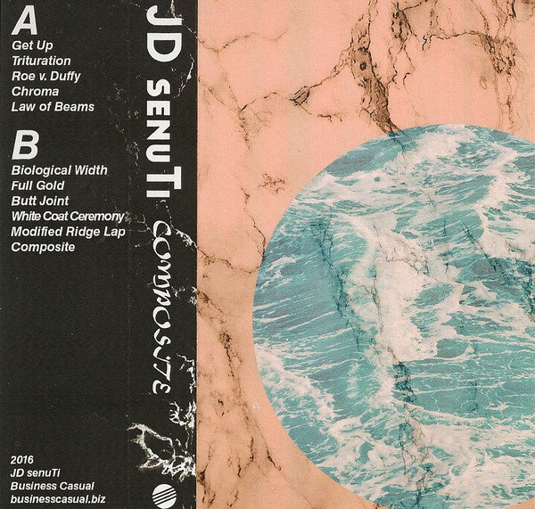 JD senuTi - Composite - New Cassette 2016 Business Casual White Tape - Electronic / House / Tech House - Shuga Records