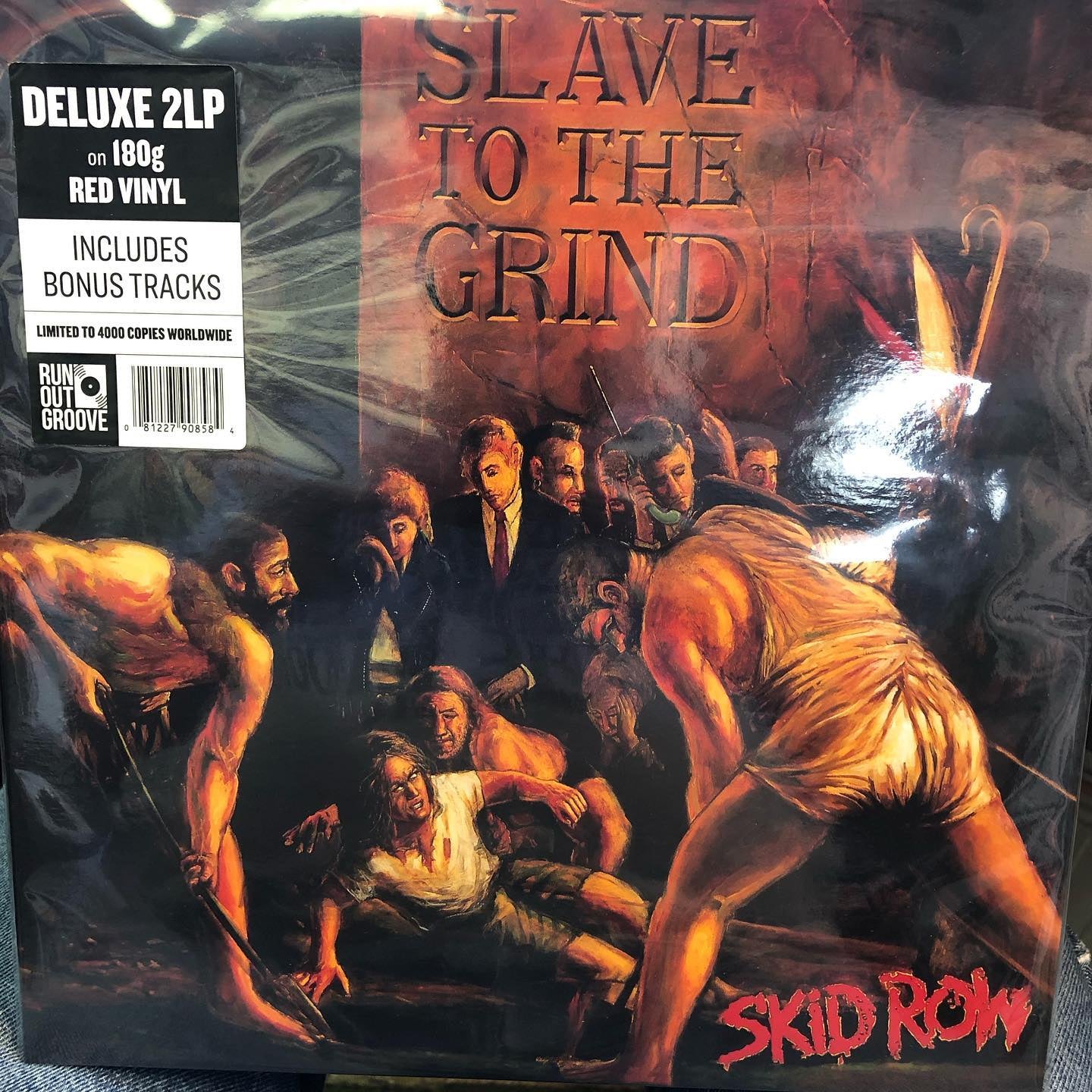 Skid Row - Slave To The Grind (1991) - New 2 LP Record Store Day 2020 Run Out Groove RSD Red 180 Gram Vinyl - Hard Rock / Heavy Metal - Shuga Records