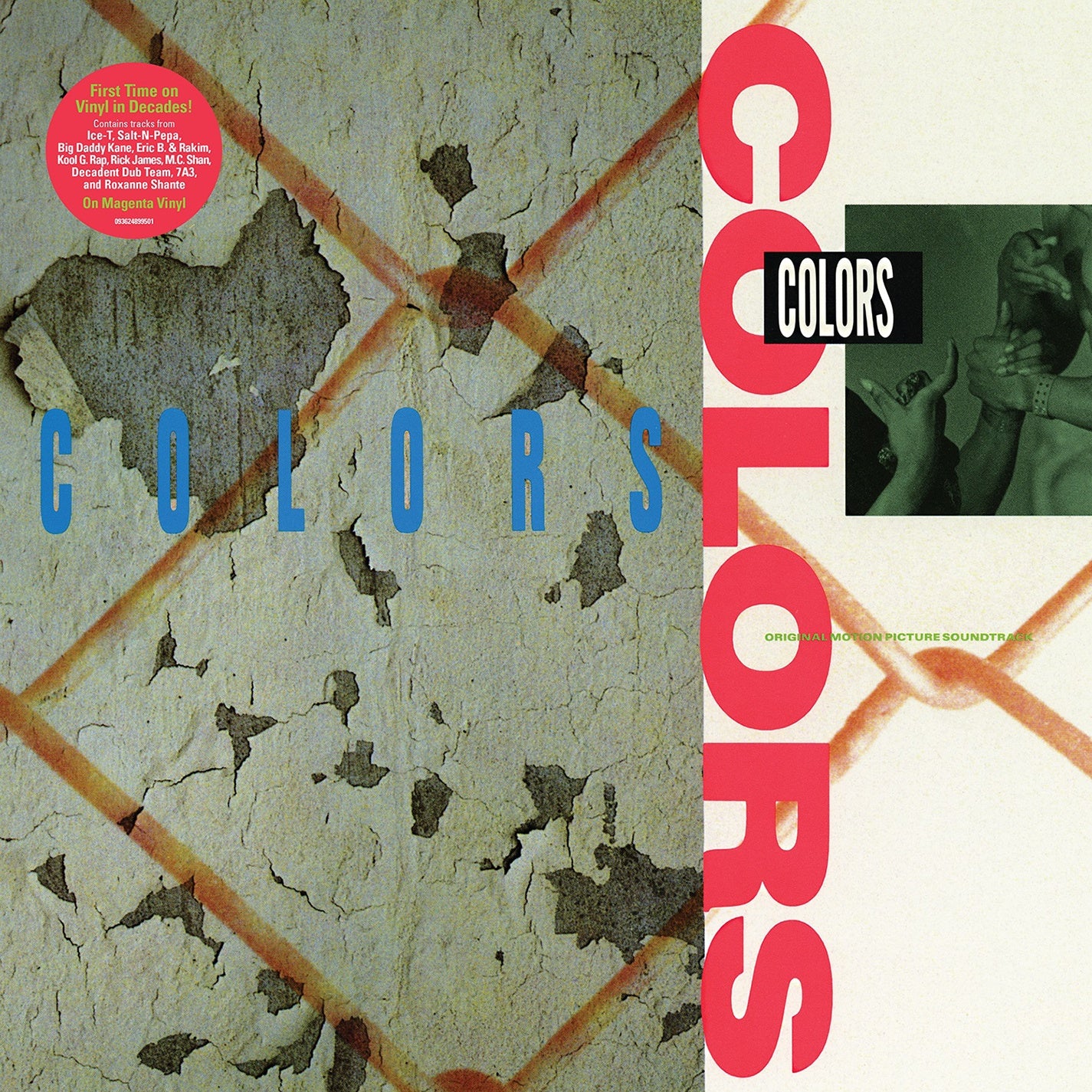 Soundtrack / Various ‎– Colors (Original Motion Picture Soundtrack) [1988] - New LP Record 2019 Warner Bros Vinyl - 80's Soundtrack / Hip Hop / RnB - Shuga Records