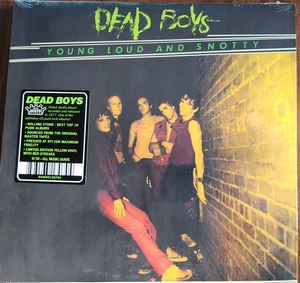 Dead Boys ‎– Young Loud And Snotty - New LP Record 2021 USA Jackpot Yellow With Red Streaks Vinyl - Punk