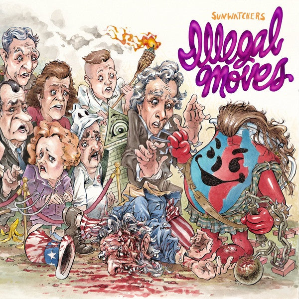 Sunwatchers ‎– Illegal Moves - New LP Record 2019 Trouble In Mind USA Vinyl - Psychedelic Rock / Jazz - Shuga Records
