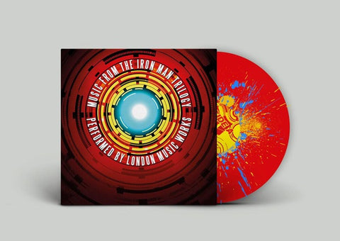 London Music Works ‎– Music From The Iron Man Trilogy - New 2 LP Record 2020 Diggeres Factory Europe Import Red With Yellow & Blue Splatter Vinyl & Numbered -  Soundtrack
