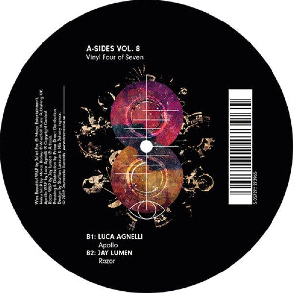 Various ‎– A-Sides Vol. 8 Vinyl Four Of Seven - New EP Record 2019 Drumcode Sweden Import Vinyl - Techno