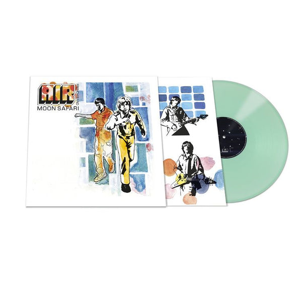 Air - Moon Safari - New Lp Record 2018 USA Indie Exclusive Phosphorescent Glow In The Dark Vinyl - Electronic / Downtempo