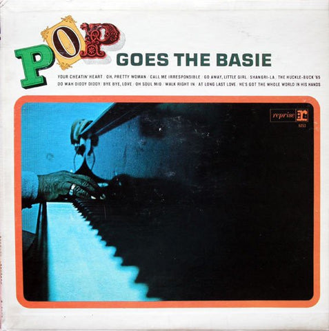 Count Basie ‎– Pop Goes The Basie - VG Lp Record 1965 Reprise USA Mono Vinyl - Jazz / Big Band