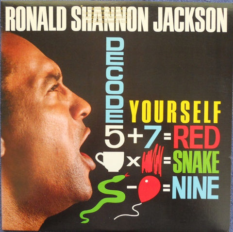 Ronald Shannon Jackson And The Decoding Society ‎– Decode Yourself - New Lp Record 1985 Island USA Original Vinyl - Free Jazz / Jazz-Rock