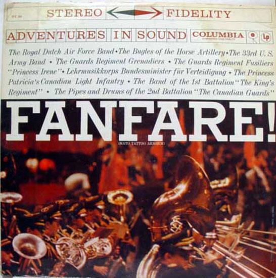 Various - Columbia Fanfare LP VG+ WS 301 Vinyl Record White Promo - Shuga Records