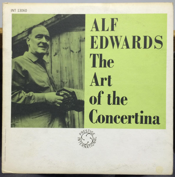 Alf Edwards - The Art Of The Concertina LP VG+ Promo INT 13060 Vinyl Prestige - Shuga Records