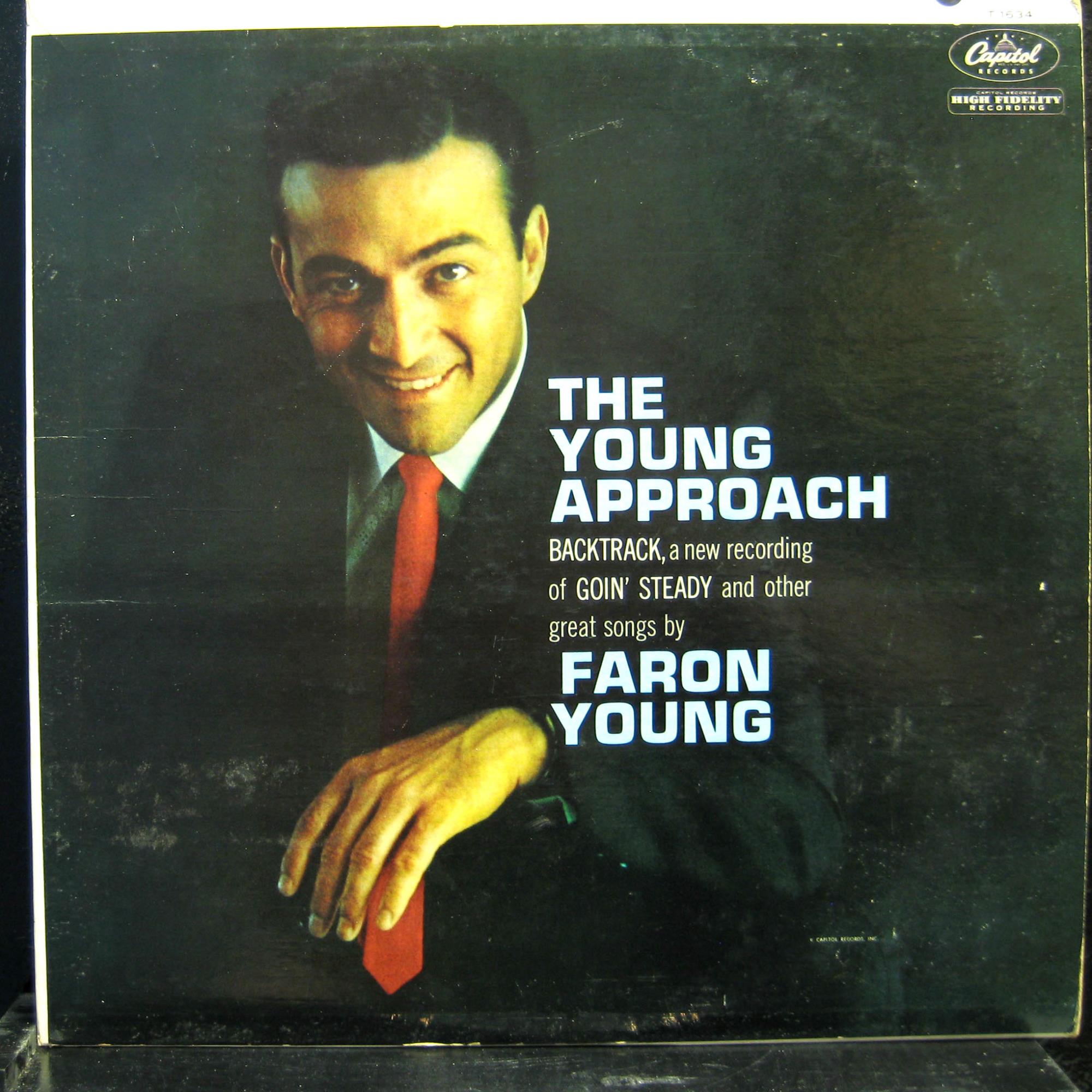 Faron Young - The Young Approach LP Mint- T-1634 Mono Vinyl 1961 Record - Shuga Records