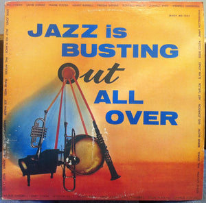 Various - Jazz Is Busting Out All Over LP VG+ SJC-408 Savoy 1984 Record - Shuga Records