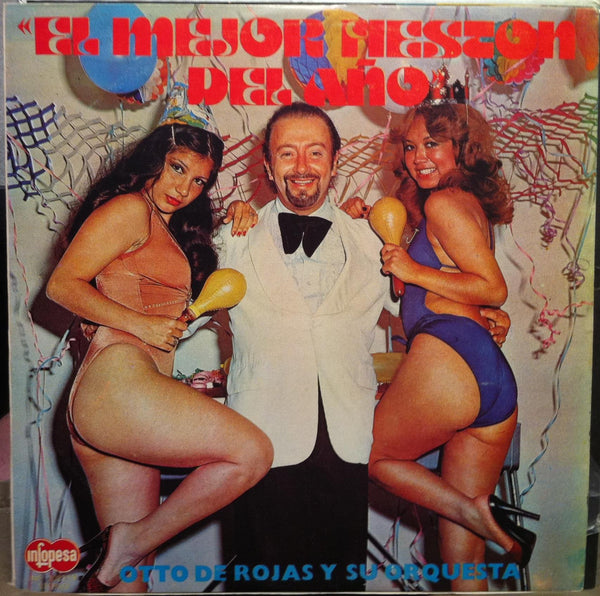 OTTO DE ROJAS el mejor fieston del ano LP VG+ INF 208219 Vinyl 1980 Record - Shuga Records