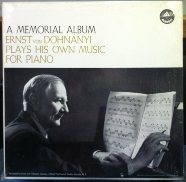 ERNST VON DOHNANYI a memorial album LP Mint- SDBR 3061 Everest Stereo 1960 - Shuga Records