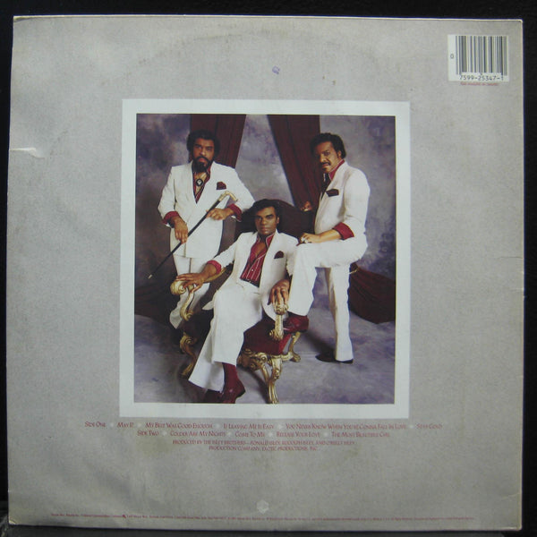THE ISLEY BROTHERS masterpiece LP VG+ 1 25347 Vinyl 1985 Record - Shuga Records