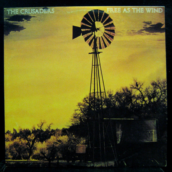 The Crusaders - Free As The Wind - VG+ LP Record 1977 ABC Blue Thumb USA - Jazz / Jazz-Funk - Shuga Records