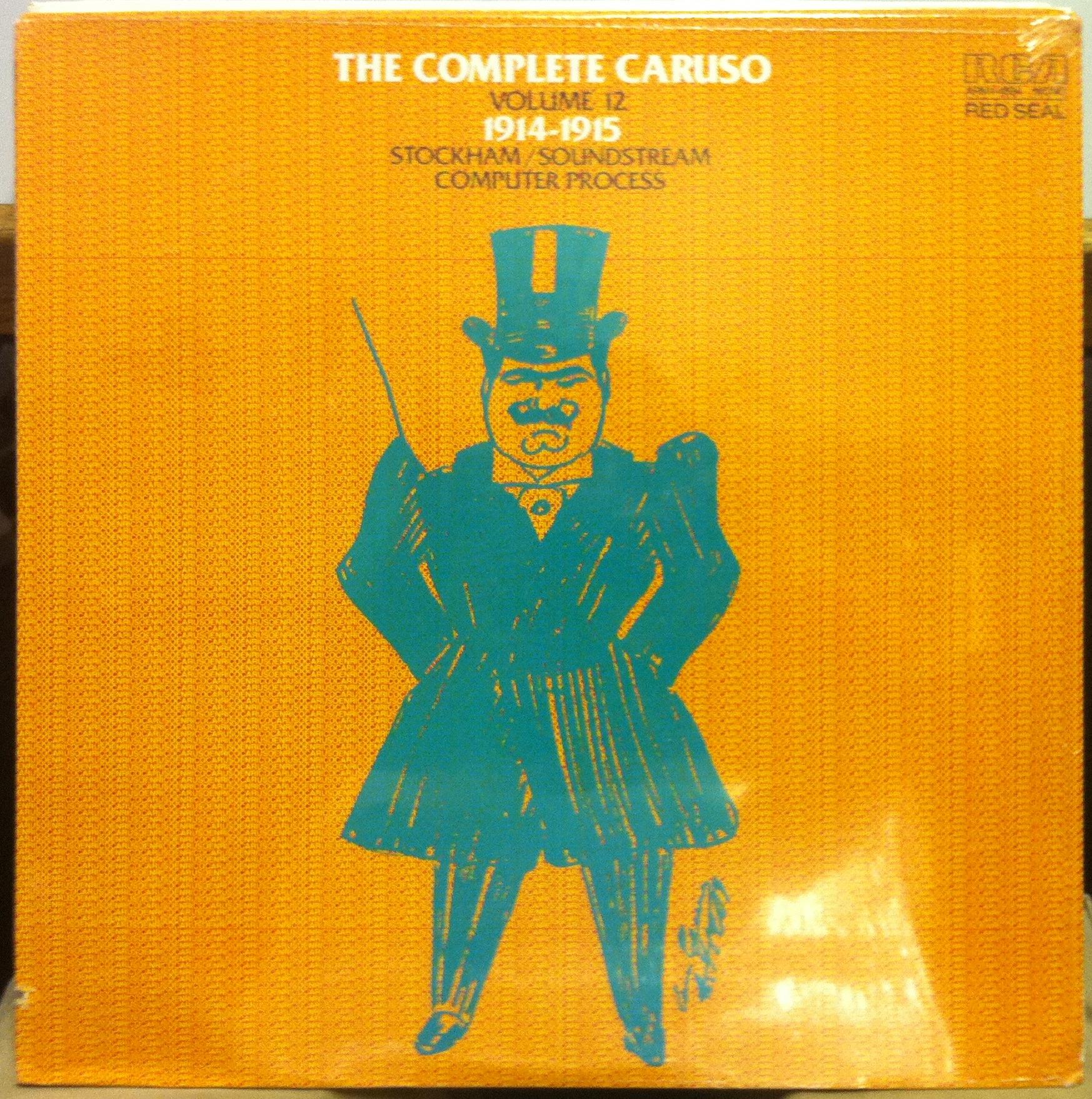 Enrico Caruso 1914-1915 Volume 12 LP New Sealed ARM1 4684 Vinyl 1983 Audiophile - Shuga Records