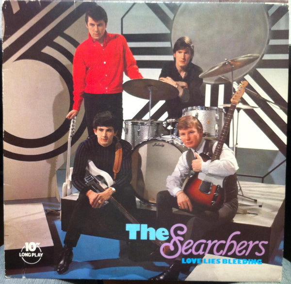 The Searchers - Love Lies Bleeding - VG 10" EP Record 1983 PRT UK Vinyl - Pop Rock / Beat / Folk Rock - Shuga Records