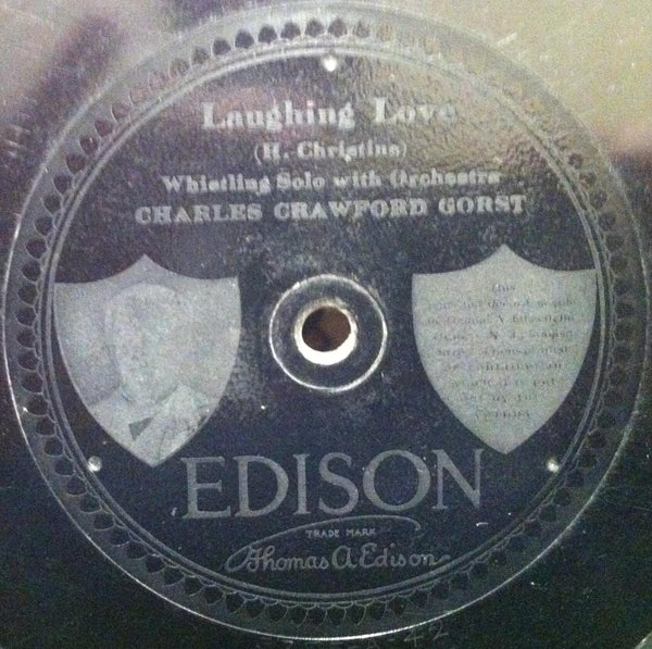 CHARLES CRAWFORD GORST / OBERAMMERGAUER ZITHER TRIO VG 10" Edison 78 50281 - Shuga Records