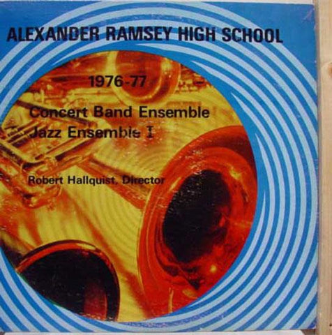 Alexander Ramsey Jazz Ensemble - 1976-77 Concert LP VG+ E 163 Vinyl 1977 Record
