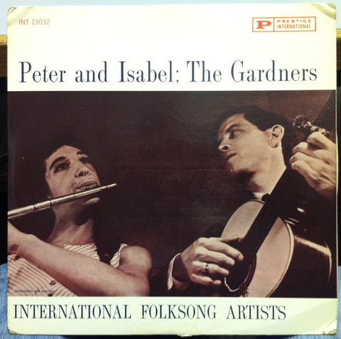 Peter & Isabel The Gardners - International Folk Artist LP 13032 Mint- RVG 1961