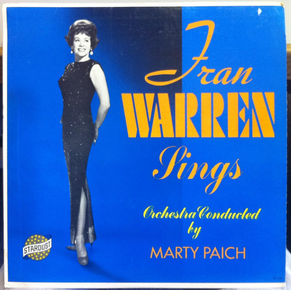 Fran Warren & Marty Paich - Sings LP VG+ SD 126 Vinyl 1960 Mono Record 1st - Shuga Records