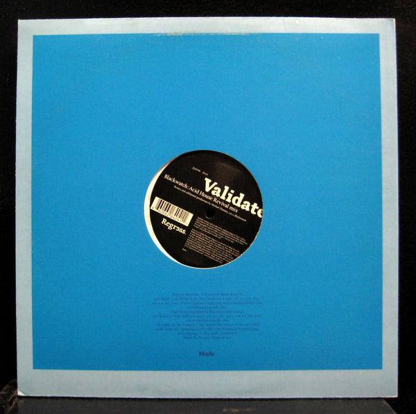 Pappa / Gilbey - Validate 12" VG+ RSS2 Progressive House Vinyl 2001 Record - Shuga Records