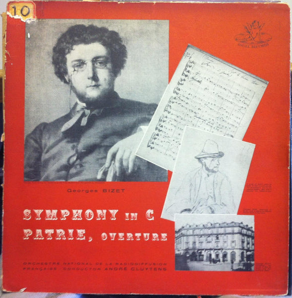 Andre Cluytens - Bizet Symphony In C LP VG ANG 35119 Record UK Angel 1st Mono - Shuga Records