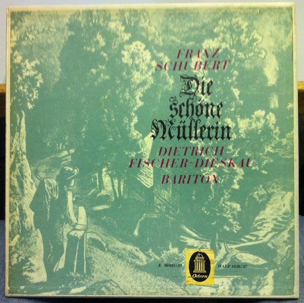 FISCHER DIESKAU & GERALD MOORE schubert die schone mullerin 2 LP Mint- German - Shuga Records