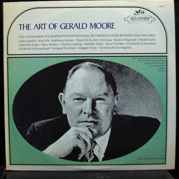 Gerald Moore - The Art Of LP Mint- M-60044 Mono Vinyl 1967 Record w/Insert - Shuga Records