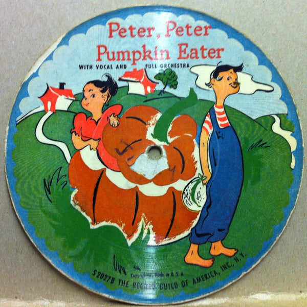 Marry Had A Little Lamb - Peter Peter Pumpkin Eater 7" VG- S 2027 Guild 78 - Shuga Records