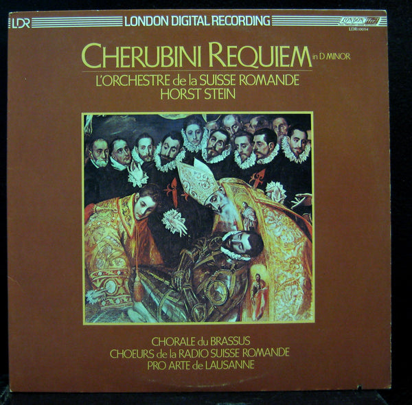 Stein - Cherubini Requiem In D Minor LP Mint- LDR10034 Vinyl Holland 1980 Record - Shuga Records