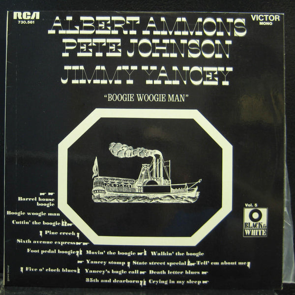 Albert Ammons & Pete Johnson - Boogie Woogie Man LP Mint- France Vinyl 1955 - Shuga Records