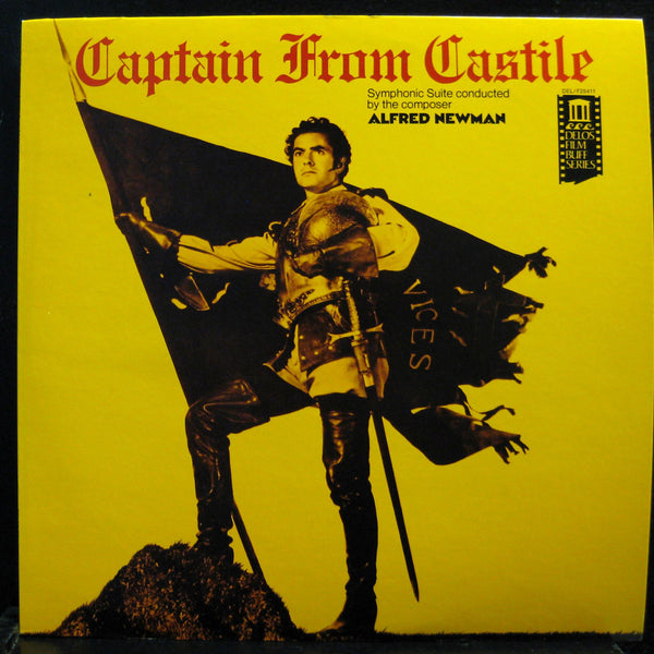 Alfred Newman - Captain From Castile LP Mint- DEL F25411 Vinyl Audiophile Record - Shuga Records