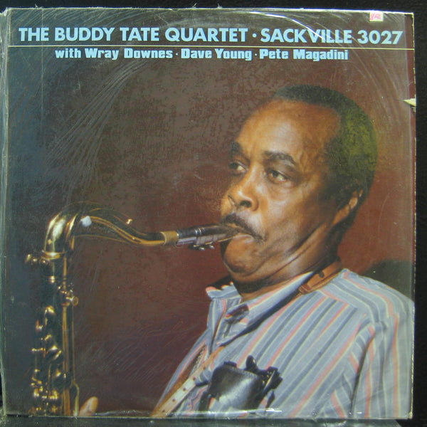Buddy Tate Quartet - S/T LP VG+ SACKVILLE 3027 Vinyl Canada 1978 Record - Shuga Records