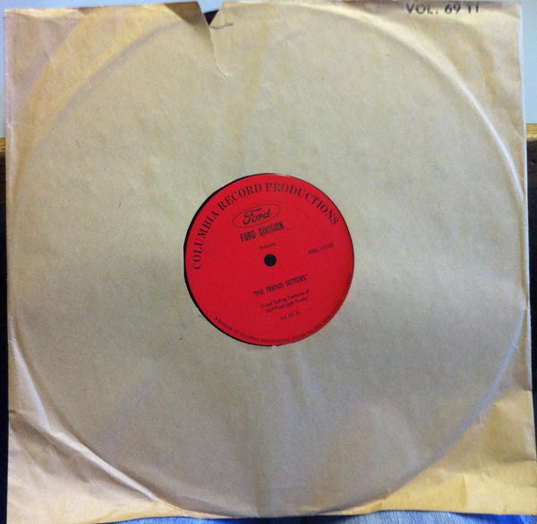 FORD MOTOR DIVISION trend setters light trucks LP VG+ XTAC-141105 Record 1969 - Shuga Records