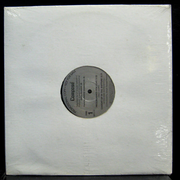 Dunn Pearson, Jr. & Grover Washington, Jr. - Programmed For Love / Caught Up In The Rapture - New 12" Single Record 1990 Compose USA Promo Vinyl - Soul / Funk - Shuga Records