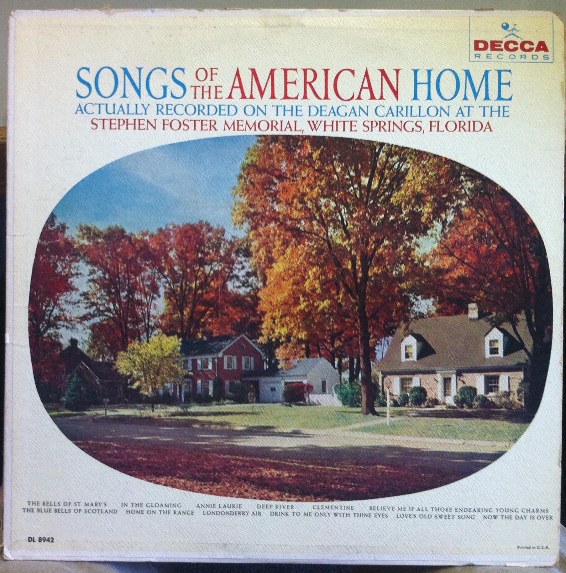 June Albright - Songs Of The American Home LP VG+ DL 8942 Vinyl 1960 Record - Shuga Records